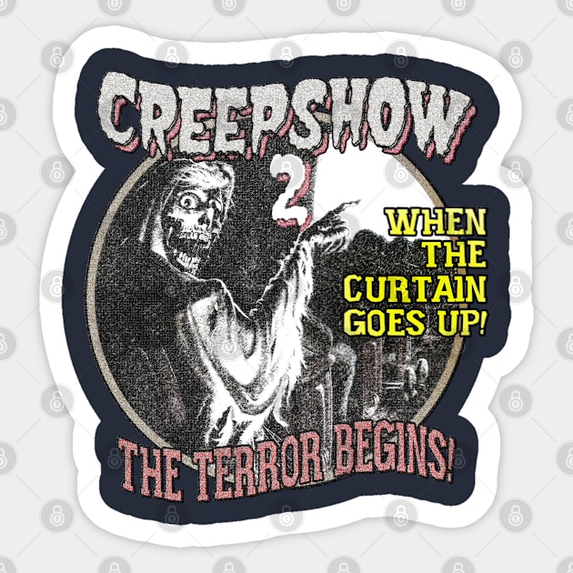 Creepshow 2 1987 Sticker by TheRetroFuture